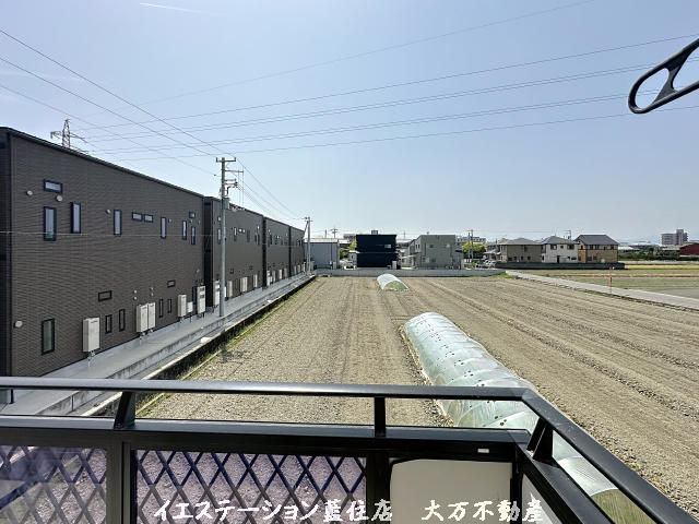 ベランダ、眺望