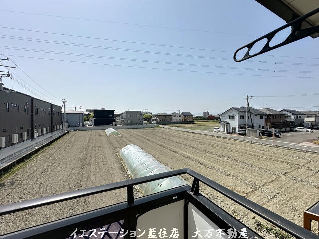 ベランダ、眺望