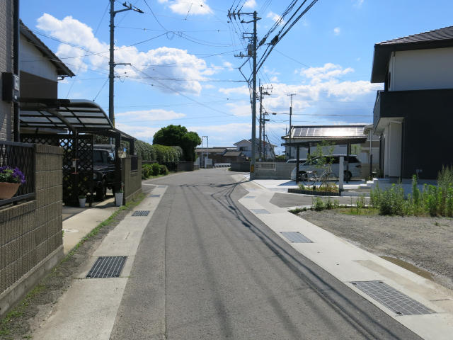 本分譲地との接道