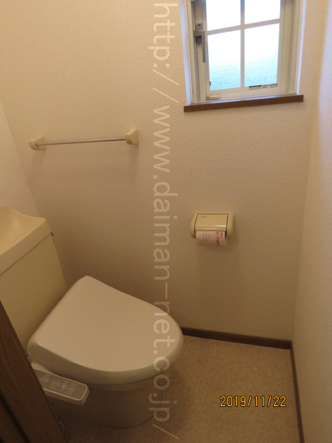 ウォシュレット付き