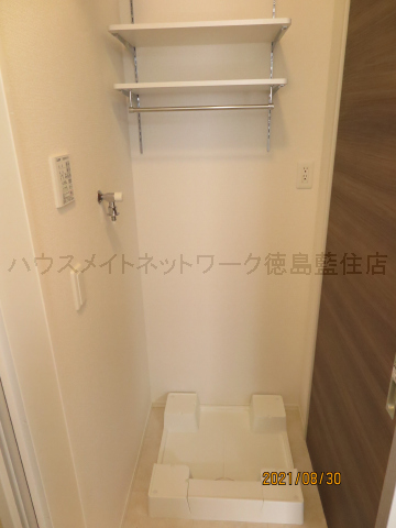 室内洗濯機置き場