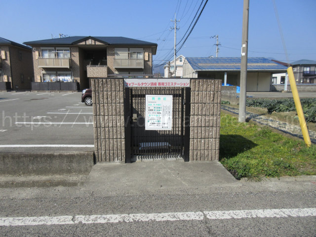 敷地内ゴミ集積所