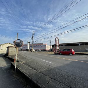 板野駅から12号線（県道）