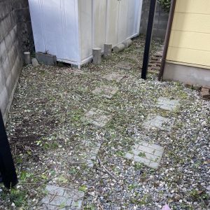 オープンハウス除草