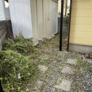 オープンハウス除草